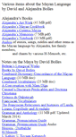 Mobile Screenshot of alejandrasbooks.org